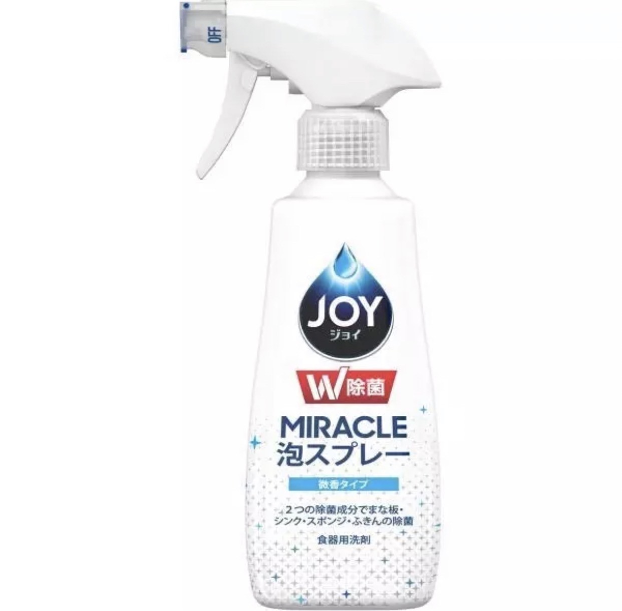 【小天使0】P&G JOY  除菌奇蹟泡沫洗碗噴霧 275ml (微香) *2瓶一組